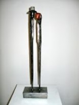 Sculpture intitulée "LES MESSAGERS / THE…" par Gerard Lami, Œuvre d'art originale