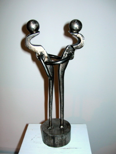 Sculpture titled "LA DANSE L'ART DE L…" by Gerard Lami, Original Artwork, Metals