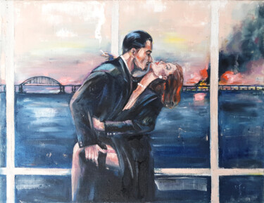 Malarstwo zatytułowany „Crimea - is Ukraine” autorstwa Vika Skaya, Oryginalna praca, Olej