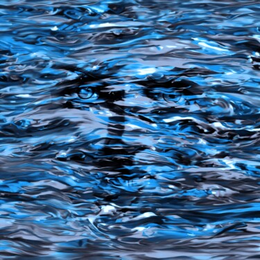 Digital Arts titled "Water" by Viktor Artemev, Original Artwork, Digital Painting