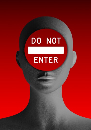 Digital Arts titled "Enter" by Viktor Artemev, Original Artwork, Digital Painting