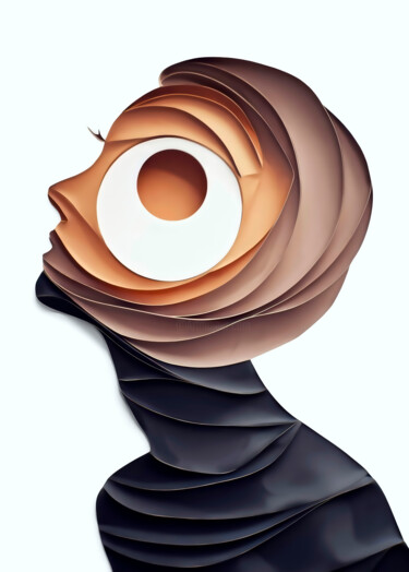 Digital Arts titled "Silhouette" by Viktor Artemev, Original Artwork, Digital Painting