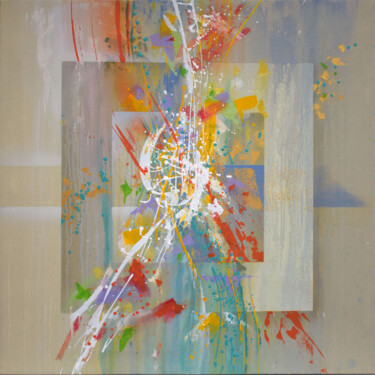 Peinture intitulée ""Осінні барви"" par Viktor Babak, Œuvre d'art originale, Acrylique