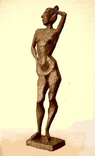 Skulptur mit dem Titel ",,Весна,," von Viktor Bezumov, Original-Kunstwerk, Harz