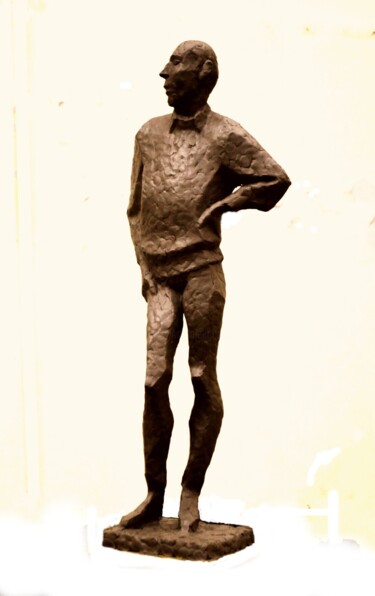 Скульптура под названием ",,Авто,," - Виктор Безумов, Подлинное произведение искусства, Смола