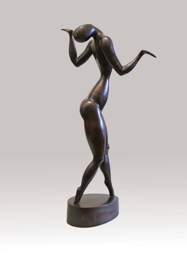 「Dancer」というタイトルの彫刻 Viktor Konovalによって, オリジナルのアートワーク, ブロンズ