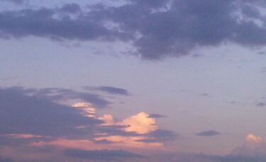 Фотография под названием "evening sky" - Viktor Kurson, Подлинное произведение искусства, Пленочная фотография