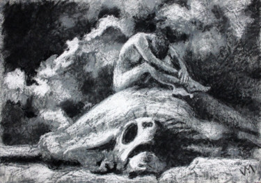 Drawing titled "Akamas tales 3.jpg" by Viktor Mesogios, Original Artwork, Chalk