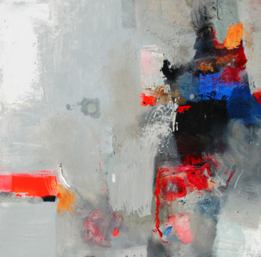 Картина под названием "color therapy 2" - Viktor Sheleg, Подлинное произведение искусства, Масло