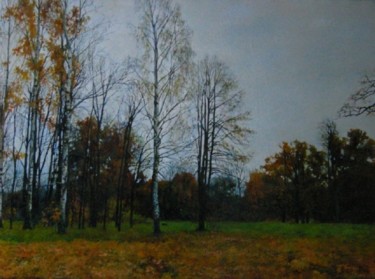 Картина под названием "Осень в Ораниенбаум…" - Viktor Egorov, Подлинное произведение искусства