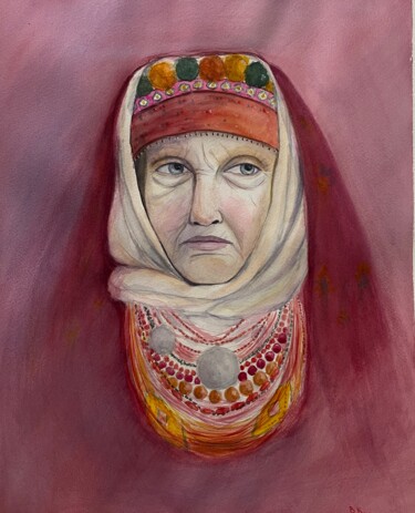 Картина под названием "Watercolour paintin…" - Виктория Кириленко, Подлинное произведение искусства, Акварель