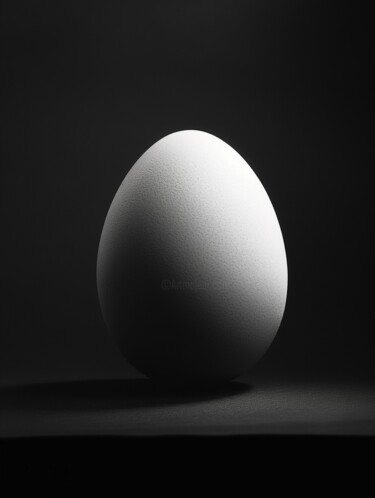 Digital Arts titled "Egg" by Viktoriia Gladkova, Original Artwork, AI generated image