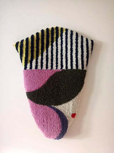 纺织艺术 标题为“SGT2.  Abstract fib…” 由Viktoriya Shpetna, 原创艺术品, 刺绣