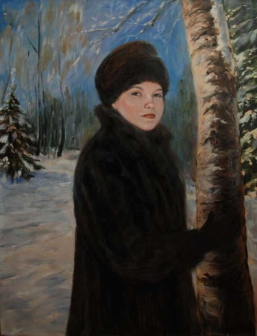 Painting titled "DSC_1027.JPG" by Viktoria Korotaeva, Original Artwork, Oil