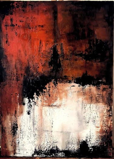 Peinture intitulée "Abstract" par Vildan Gizem, Œuvre d'art originale