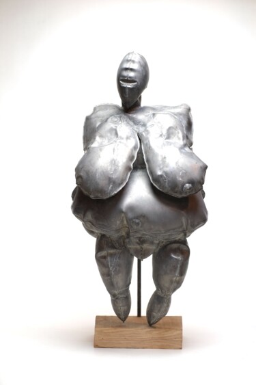 Скульптура под названием "Venus era Polyolit" - Vilgeniy Melnikov, Подлинное произведение искусства, Металлы