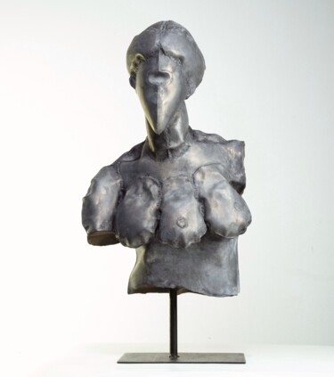 Sculpture intitulée "bust Venus 2020" par Vilgeniy Melnikov, Œuvre d'art originale, Métaux