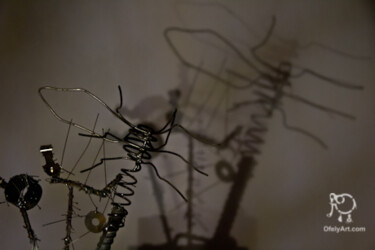 Скульптура под названием "Dragonfly" - Vilgeniy Melnikov, Подлинное произведение искусства