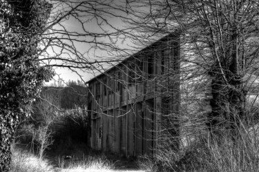Photographie intitulée "Maison abandonnée" par Mitch, Œuvre d'art originale, Photographie numérique