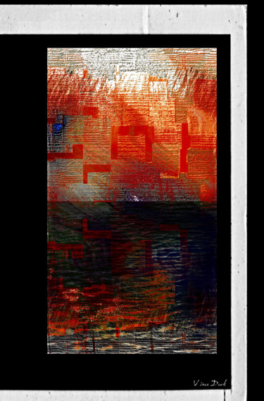 Digitale Kunst mit dem Titel "Kama" von Vince Dark, Original-Kunstwerk