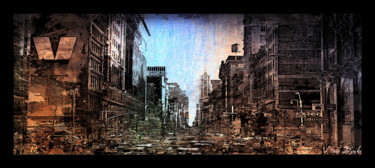 Arts numériques intitulée "New-york" par Vince Dark, Œuvre d'art originale