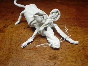 Sculpture intitulée "la souris" par Vincent Bouillat, Œuvre d'art originale