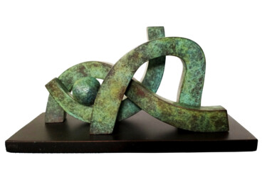 Sculpture intitulée "Recline IV" par Vincent Champion-Ercoli, Œuvre d'art originale, Bronze
