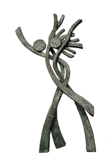 Sculpture intitulée "Les Amis d'Enfance…" par Vincent Champion-Ercoli, Œuvre d'art originale, Bronze