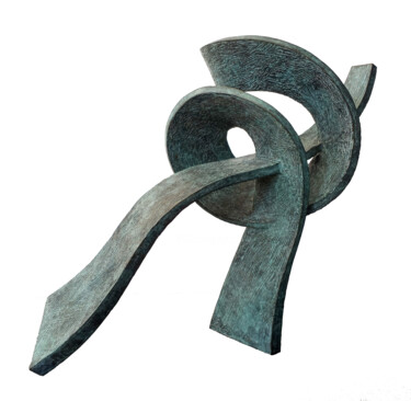 Sculpture titled "Rotoxy II" by Vincent Champion-Ercoli, Original Artwork, Bronze