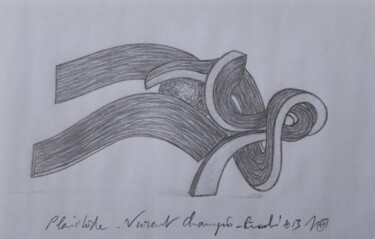 Desenho intitulada "Fullness (Plénitude…" por Vincent Champion-Ercoli, Obras de arte originais, Lápis