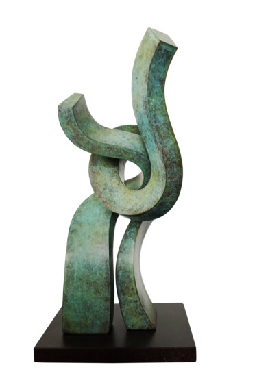 Skulptur mit dem Titel "Axoliz I" von Vincent Champion-Ercoli, Original-Kunstwerk, Bronze