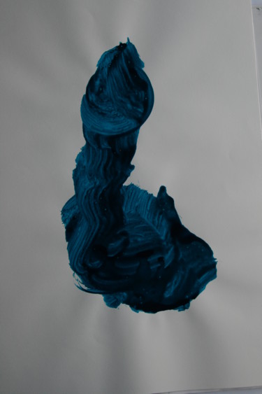 Dessin intitulée "Abstraction lyrique" par Vincent Combes, Œuvre d'art originale, Encre
