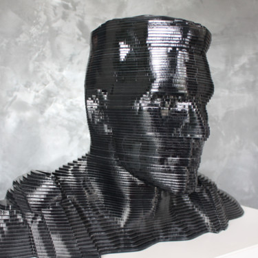 Sculpture titled "duke.jpg" by Vincent Docteur, Original Artwork, Plastic