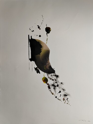Картина под названием "SEKI MIDORI" - Vincent Faye, Подлинное произведение искусства, Акварель