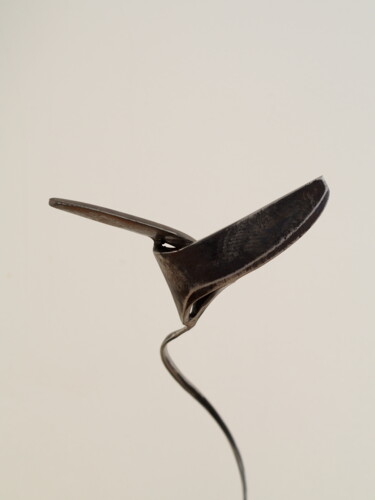 Скульптура под названием "Hirondella" - Vincent Fons, Подлинное произведение искусства, Металлы