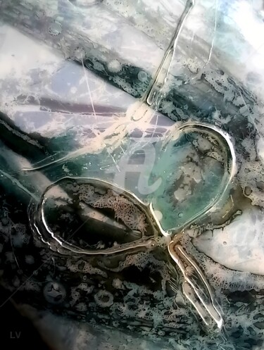 Digital Arts titled "Abstrait 46" by Vincent Litoux, Original Artwork, Photo Montage