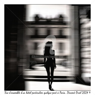 Grafika cyfrowa / sztuka generowana cyfrowo zatytułowany „Hôtel particulier” autorstwa Vincent Oriol, Oryginalna praca, Mani…