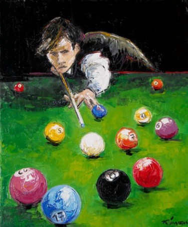 Painting titled "Pas le droit à l'er…" by Vincent Richeux, Original Artwork