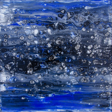 Peinture intitulée "tempête" par Vincent Sébart, Œuvre d'art originale, Acrylique