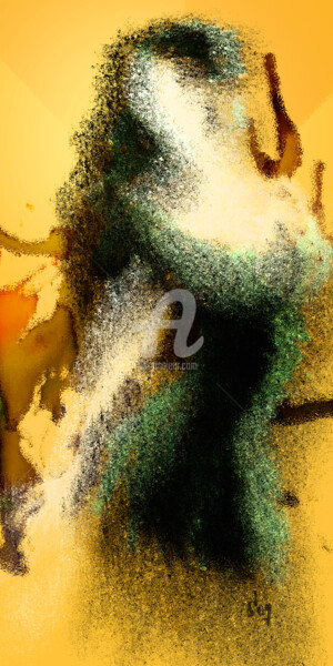 Digitale Kunst mit dem Titel "Nathalie" von Soy:), Original-Kunstwerk, Digitale Malerei