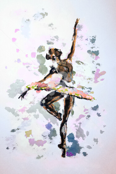 Arte digital titulada "Sa Danseuse V2" por Soy:), Obra de arte original