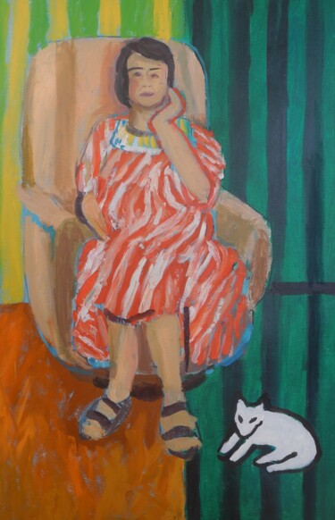 Pintura titulada "Kathi" por Vincent Villars, Obra de arte original, Oleo