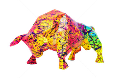 TAURUS Sculpture titled "TAURUS" by Vincent Bardou, Original Art, Resin