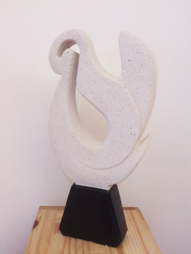 Sculpture intitulée "TCHOULE" par Vincent Cassagne, Œuvre d'art originale, Techniques mixtes