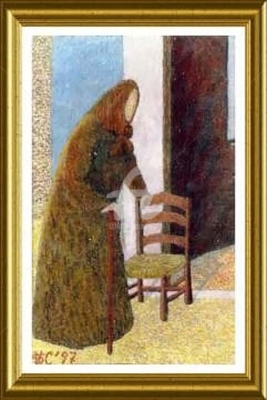 Pittura intitolato "Image 018 - Tecnica…" da Vincent Consiglio, Opera d'arte originale, Altro