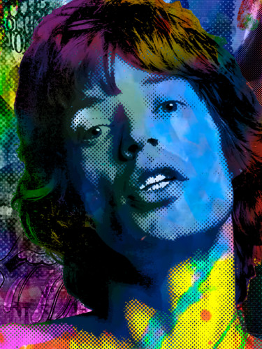 Digital Arts titled "Mick" by Vincent Sabatier (VerSus), Original Artwork