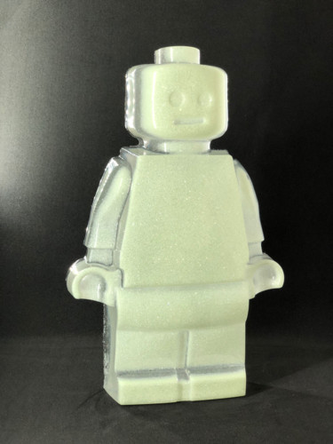 Sculptuur getiteld "Legoclusion N°51 ph…" door Vincent Sabatier (VerSus), Origineel Kunstwerk, Mixed Media