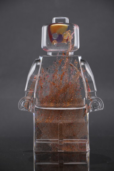 ROBOCLUSION FUSION Sculpture titled "ROBOCLUSION FUSION" by Vincent Sabatier (VerSus), Original Art, Casting