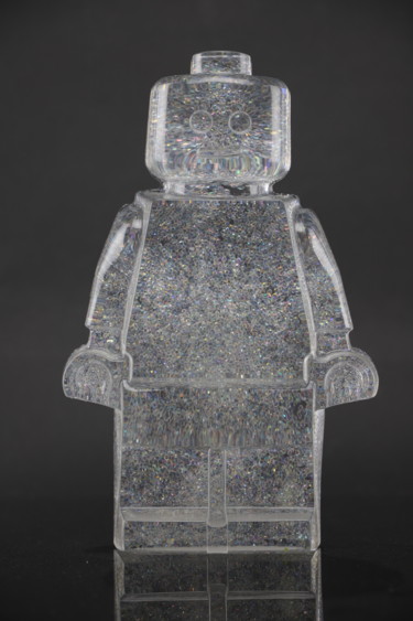 ROBOCLUSION DIAMANTS 2 Sculpture titled "ROBOCLUSION DIAMANT…" by Vincent Sabatier (VerSus), Original Art, Resin