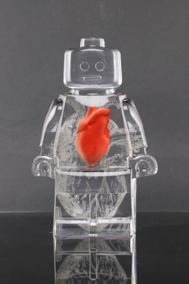 雕塑 标题为“HEART 4 collab Cobo…” 由Vincent Sabatier (VerSus), 原创艺术品, 树脂